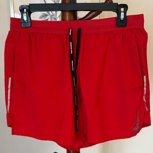 Nike Men's Red Athletic Running Shorts